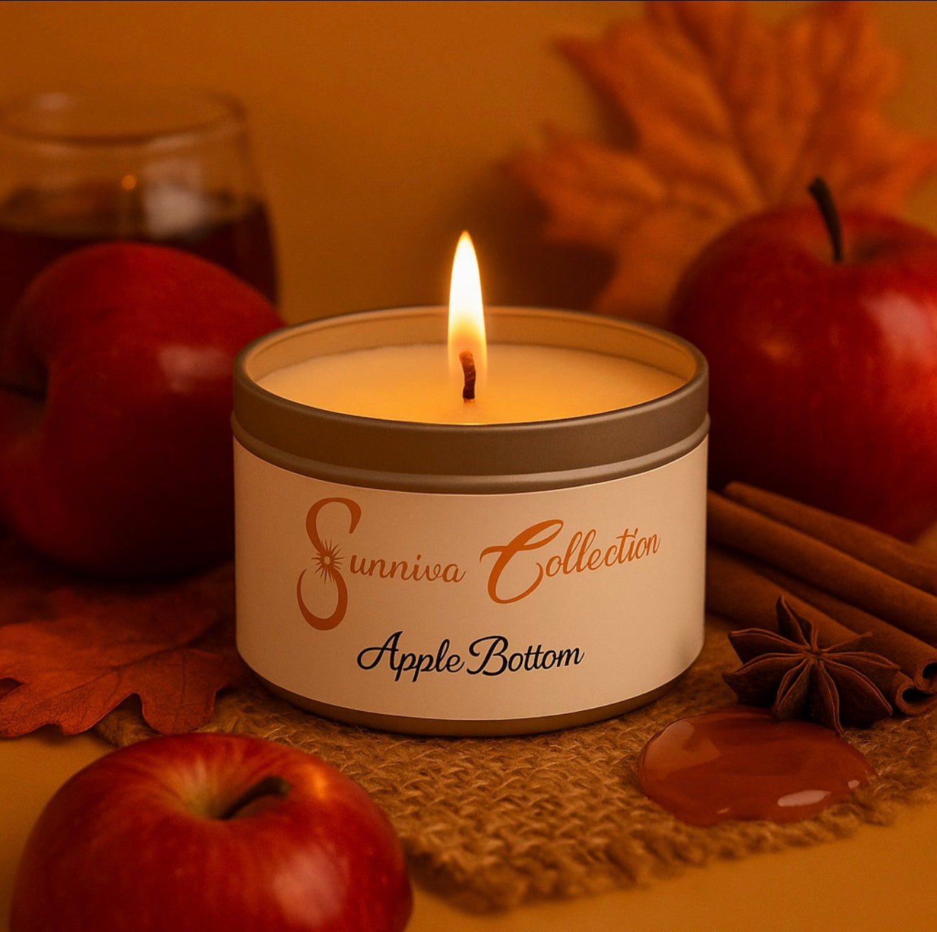 Apple Bottom Candle