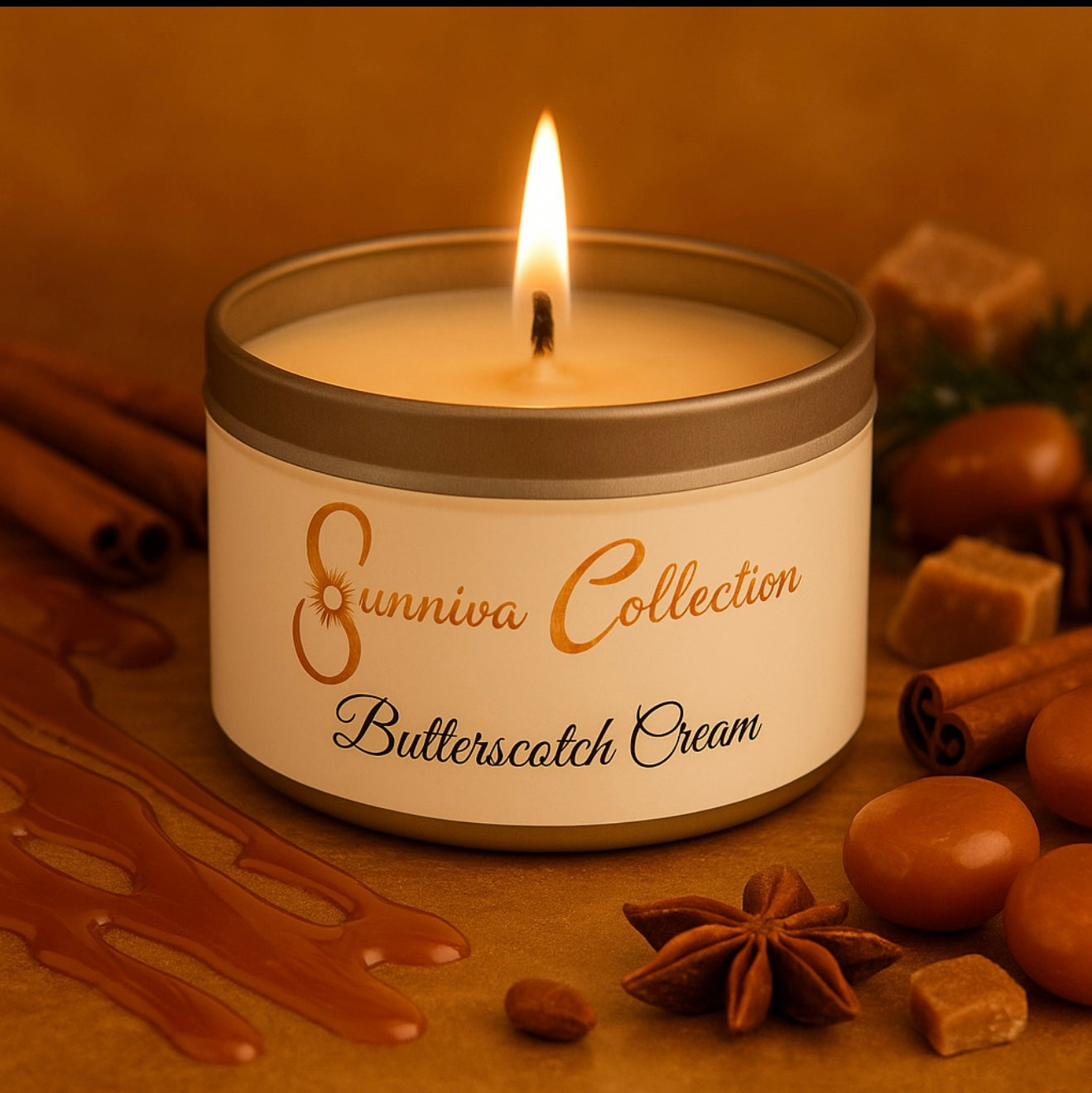 Butterscotch Cream Candle