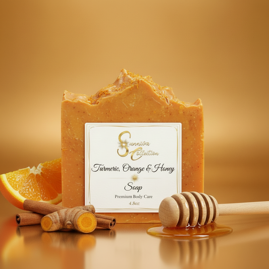 Turmeric, Orange & Honey Soap